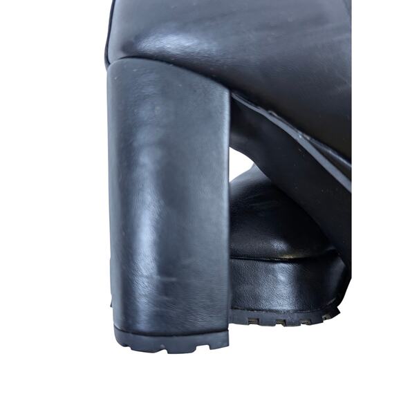 Juicy Couture Python Womens 9 Block Heel Zip Up Ankle Boots Faux Leather Jeweled - Picture 7 of 12